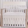 Mosquiteiro para berço bebe padrão/Americano Avulso Decor Ibitinga bebe Mosquiteiro Avulso Branco/Br - 6