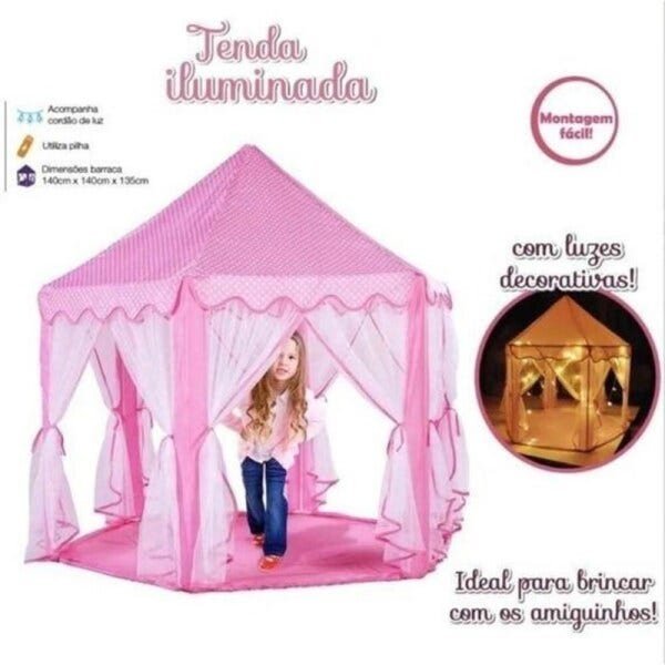 Gogogmee Barraca Interna Para Crianças Tenda Princesa Para Meninas