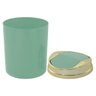 Lixeira 5 Litros Basculante Dourada Wp Connect - Verde claro - 5