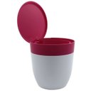 Ver imagem 2 de Lixeirinha Para Pia Cozinha 2,5L Compacta - Smart - Rosa