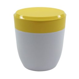 Lixeirinha Para Pia Cozinha 2,5L Compacta - Smart - Amarelo - 1