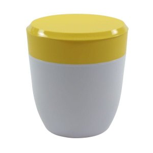 Lixeirinha Para Pia Cozinha 2,5L Compacta - Smart - Amarelo