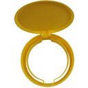 Ver imagem 3 de Lixeirinha Para Pia Cozinha 2,5L Compacta - Smart - Amarelo