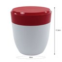 Ver imagem 5 de Lixeirinha Para Pia Cozinha 2,5L Compacta - Smart - Vermelho