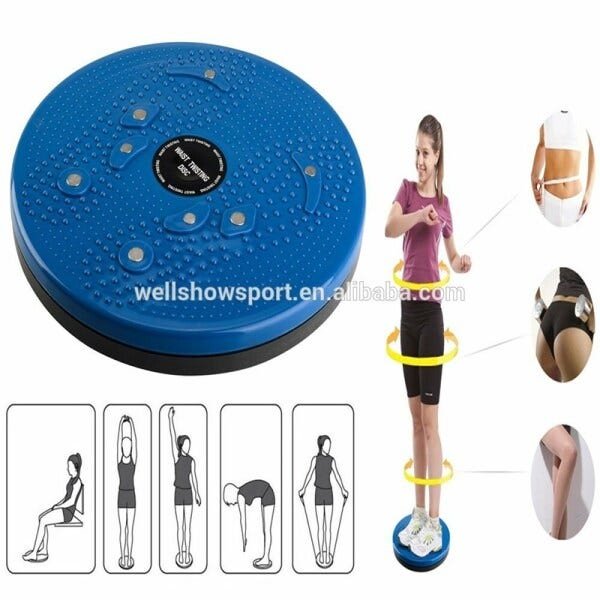 Disco de equilibrio em casa fisioterapia prancha torção pilates yoga massageador academia - 2