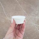 Ver imagem 3 de Ramekin Canelado Melamina 30ml Bar Lancheria para Molhos Maionese Katchup Mostarda