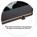 Ver imagem 5 de Escorredor de Louças para 13 Pratos Detalhe em Cobre Rosé Gold - Preto/Cobre