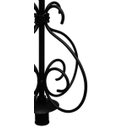 Ver imagem 4 de Lustre Decorativo Vintage para Quarto Provençal Iluminação Moderna - Preto