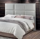 Ver imagem 1 de Cabeceira Malta 160cm para Cama Box Queen em Tecido Tipo Linho