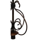 Ver imagem 4 de Lustre Decorativo Vintage para Quarto Provençal Iluminação Moderna - Verniz