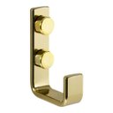 Ver imagem 1 de Gancho Cabide Toalheiro Rosto Aço Piatina Dourado