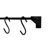 Organizador Utensílios Barra Cozinha 40cm Ganchos - 4