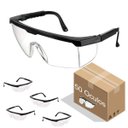 Ver imagem 1 de Óculos de Proteção Incolor Para Mecânicos Eletricistas 50 Peças