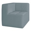 Ver imagem 1 de Sofá de Canto Modulado 1 Lugar 77cm Espuma D33 Multimóveis Cr45349 Azul