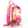 Mochila de Rodinha com Alça Barbie Portal Secreto Sestini - Fúcsia - 2