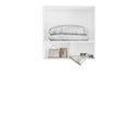 Ver imagem 2 de Armário Aéreo Modulado para Quarto 2 Portas 100cm 100% MDF Clean Altezza