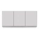 Ver imagem 3 de Armário Aéreo de Cozinha Lavanderia 02 Portas Tina 120 cm - D'Rossi DRossi Branco