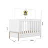 Berço Mini Cama Metalic - Champanhe/Branco - 5