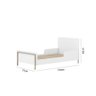 Berço Mini Cama Metalic - Champanhe/Branco - 6