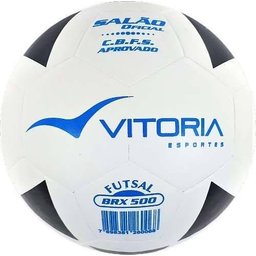 Bola Futsal Profissional Vitoria Oficial Brx 500 - Branco - 1