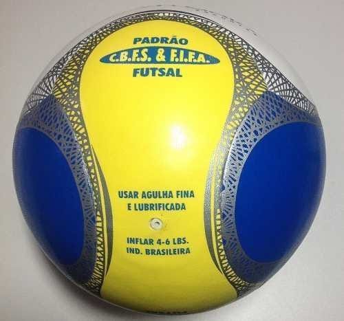 Bola Futsal Vitoria Oficial Termotech - Kit Com 3 Unidades - Azul - 1