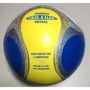 Bola Futsal Vitoria Oficial Termotech - Kit Com 3 Unidades - Azul
