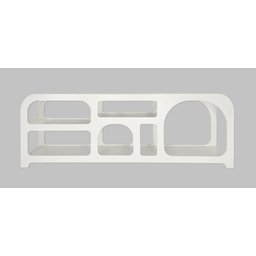 Rack Buffet Plaster Branco Woodyou - 2