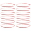Ver imagem 1 de 12 Bandejas Redonda 28cm Servir Bar Restaurante Rosa Himalaia Bubble Crippa