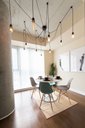 Ver imagem 7 de Lustre Pendente Aranha Preto Thomas Edison para 8 Lâmpadas Luxo Moderno Inl83