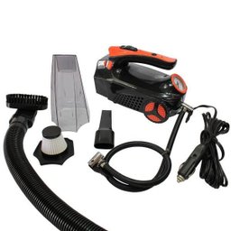 Compressor De Ar Profissional Com Aspirador Carros 150Psi - 4