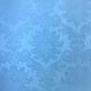 Ver imagem 1 de Toalha de Mesa Redonda em Jacquard Medalhão Azul Bebê - 2,80M