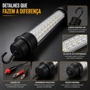Ver imagem 3 de Luz Inspecao 38 Leds Veicular Lanterna Emergencia 12V Capo Pendente Carro Bastao Luminaria Automotiv