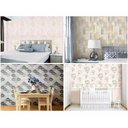 Ver imagem 1 de Papel de Parede Importado Lavável Vinílico 53cm x 10M - Papel de Parede de PVC 0,53 x 10M - xadrez Bra