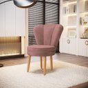 Ver imagem 7 de Conjunto 2 Cadeiras Confortável para Mesa de Jantar Decor Cozinha Tecido Veludo
