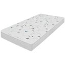 Ver imagem 1 de Colchão Solteiro Salta Liso Branco Espuma D23 88x188x14cm