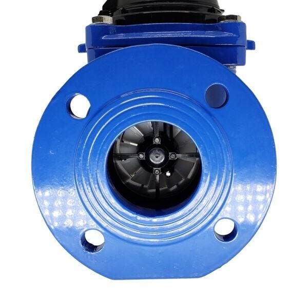 Hidrômetro Woltmann Horizontal Axial de 80mm 3 Polegadas - 3
