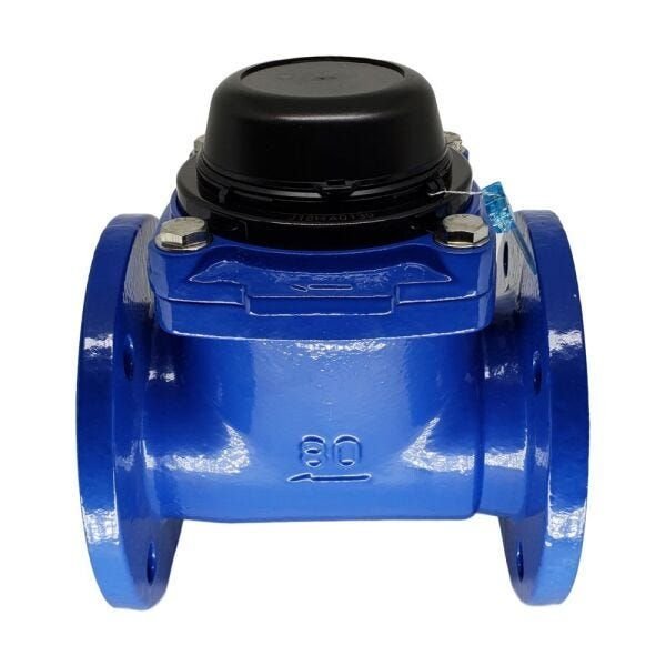 Hidrômetro Woltmann Horizontal Axial de 80mm 3 Polegadas - 2