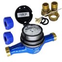 Ver imagem 1 de Hidrômetro Multijato 1/2" 3M³/H Equipado + Conexões Latão