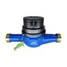 Hidrômetro Multijato 1/2" 3M³/H Equipado + Conexões Latão - 2