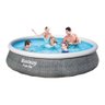 Piscina Inflável Fast Set 7.340 Litros Rattan Com Filtro Bestway 220V - 1