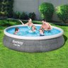 Piscina Inflável Fast Set 7.340 Litros Rattan Com Filtro Bestway 220V - 2