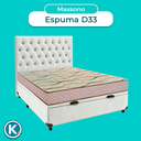 Ver imagem 4 de Kit Cabeceira + Cama Box Bau + Colchão Casal D33 Maxsono Paropas