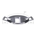 Ver imagem 2 de Disco Bifeteira Inox Com Alça De Alumínio Qualinox