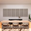 Ver imagem 2 de Painel Acústico Absorvedor Decorativo 120x60 Skal 10 Maestra Acústica:nude