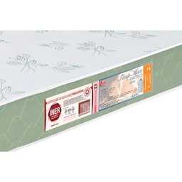 Cama Box Baú King: Colchão Espuma D33 Castor Sleep Max Duplo + Base CRC Courano White(193x203) - 3