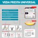 Veda Fresta Universal Transparente Stamaco Home Modelo 4998 - 2