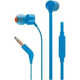Fone de Ouvido Intra Auricular Jbl Pure Bass T110 Azul - 5