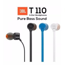 Fone de Ouvido Intra Auricular Jbl Pure Bass T110 Azul - 6