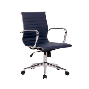 Cadeira para Escritório Baixa Sevilha-Rivatti - Azul marinho