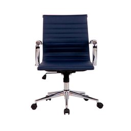 Cadeira para Escritório Baixa Sevilha-Rivatti - Azul marinho - 2